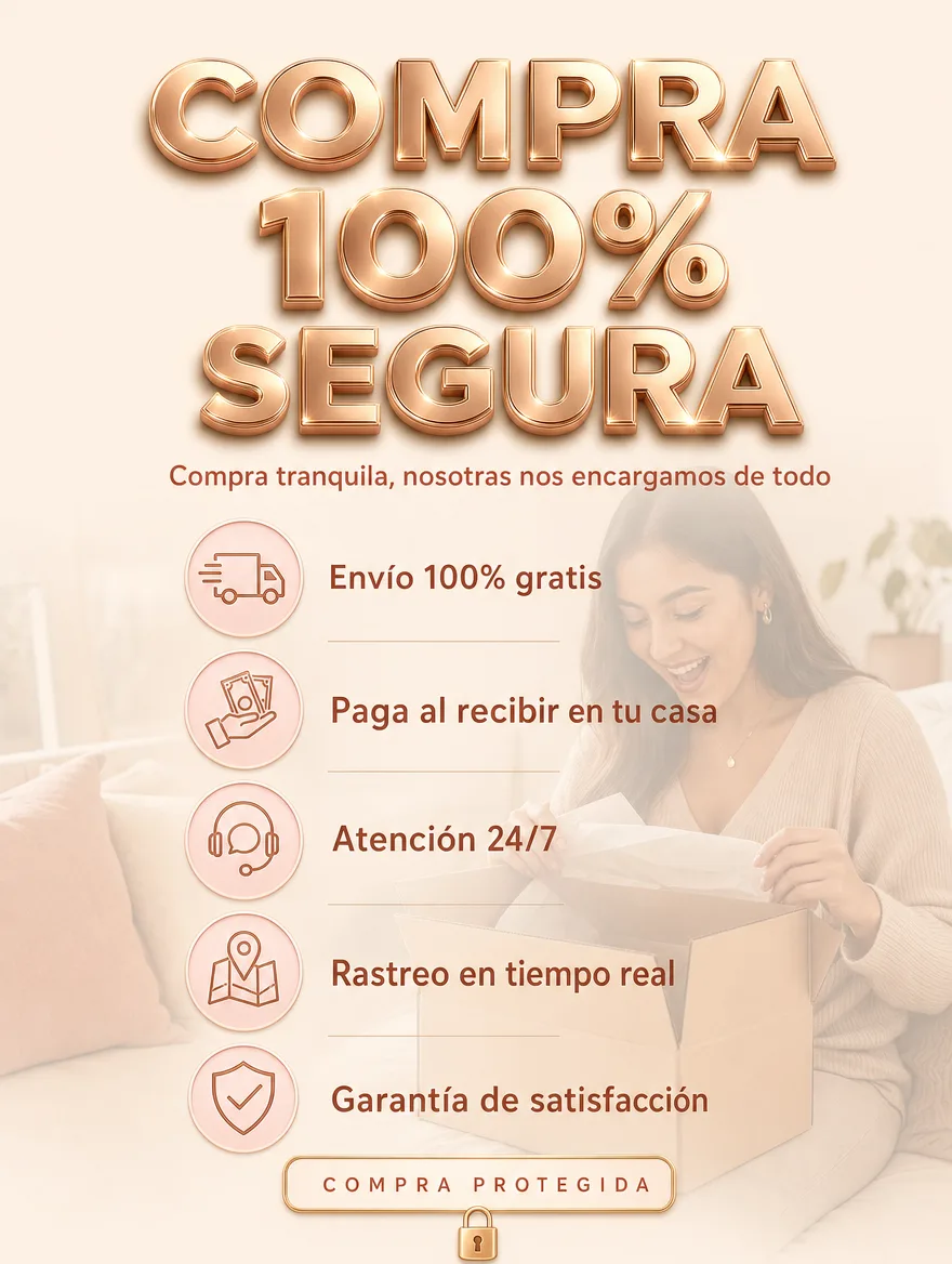 Compra segura: pagas cuando el producto llega a tu puerta